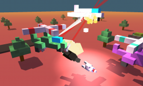 Voxel Helicopter Shooter